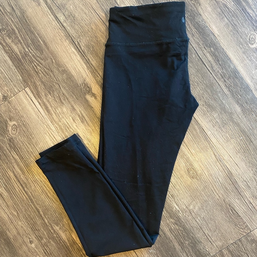 Black High-Waisted Skinny Leggings
